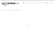 Tablet Screenshot of outsidesoft.com